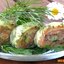 Сырный рулет с солёной сёмгой