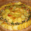 Картофельная шарлотка с сёмгой