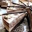 Торт "Зебра" с творожным и шоколадным кремом