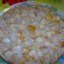 Яблочная шарлотка из мучной смеси с мультиварке