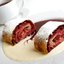 Штрудель с клубникой и изюмом