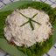 Салат с солеными грибами и сыром