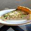 Киш с рисом, лососем и спаржей