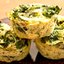 Маффины из киноа со шпинатом