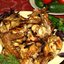 Шашлык из куриных крыльев с луком