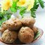 Закусочные пшенично-ржаные маффины с луком