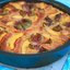 Пирог с нектаринами и инжиром