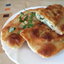 Оладьи с цуккини, морковью и анчоусами