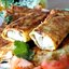 Лаваш с луком и яйцом