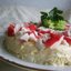 Малакалорийный торт с ананасами