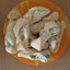 Слойки с мятным сыром