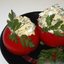 Помидоры, фаршированные сыром, яйцом и майонезом