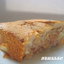 Манник с яблоками и малиновым вареньем