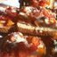 Фаршированные кабачки с укропным соусом