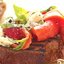 Бручетта с болгарским перцем и сыром фета