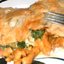 Сэндвич с цыпленком, шпинатом и сыром