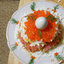 Пирожки с рисом, визигой и яйцами