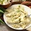 Вареники с творогом и крапивой