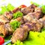 Шашлык из свинины, маринованный в уксусе