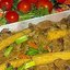 Мясо с устричным соусом