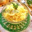 Салат с дайконом, яйцом и сыром