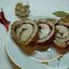 Рулетики, фаршированные грибами