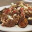 Кус-кус с бараниной и жареными баклажанами