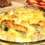 Цветная капуста, запеченная под соусом