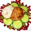 Рубленные куриные котлеты с сыром