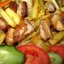 Жареная свинина с картошкой