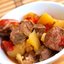 Баранина в пиве с овощами