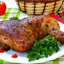 Куриные окорочка в духовке под соусом терияки