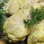Утиная грудка с манго и картофельными розетками