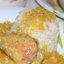 Куриные голени в мангово-сливочном соусе