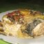 Семга, запеченная с овощами