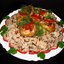 Дуэт Куриные ножки и 4 риса в соусе