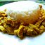 Курица карри со сливками