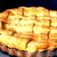 Лимонный пирог из песочного теста