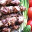 Шашлык из свинины в белом вине