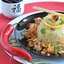 Чесночный рис с морепродуктами фри в Тайском стиле