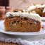 Морковный пирог с орехами