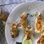 Фаршированные кальмары с грибами и рисом