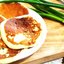 Лепешки на кефире с зеленью