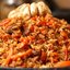 Плов из бурого риса со свининой