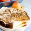 Шарлотка на сковороде с яблоками