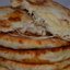 Сырные пышки с сырно колбасной начинкой
