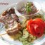 «Братец кролик» с орехово-чесночным соусом