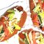 Хот-доги с сельдереем, огурцом и помидором