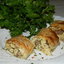 Роллы с мясом на завтрак