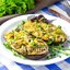 Баклажаны фаршированные кус-кусом